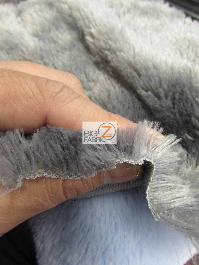 Brown Minky Shaggy Baby Soft Fabric / Sold By The Yard - Image 5