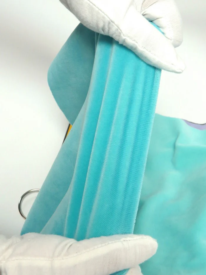 Light Brown Stretch Mochi Plush Minky / Soft Solid Fabric by the Yard - Image 2