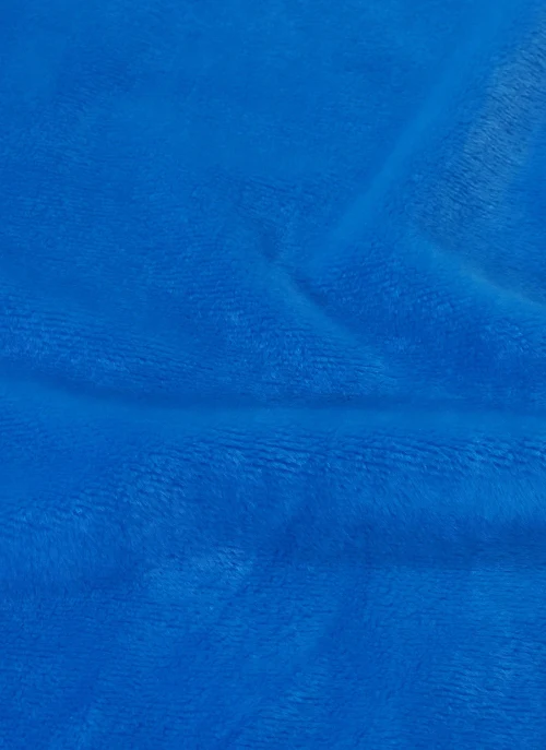 Neon Blue Minky Solid Baby Soft Fabric / 15 Yard Bolt / Free Shipping - Image 3