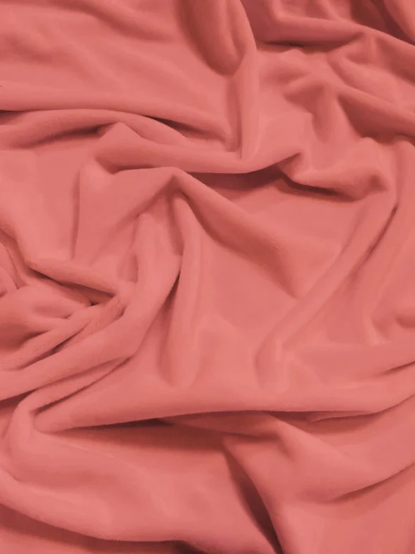 Rose Quartz Minky Solid Baby Soft Fabric