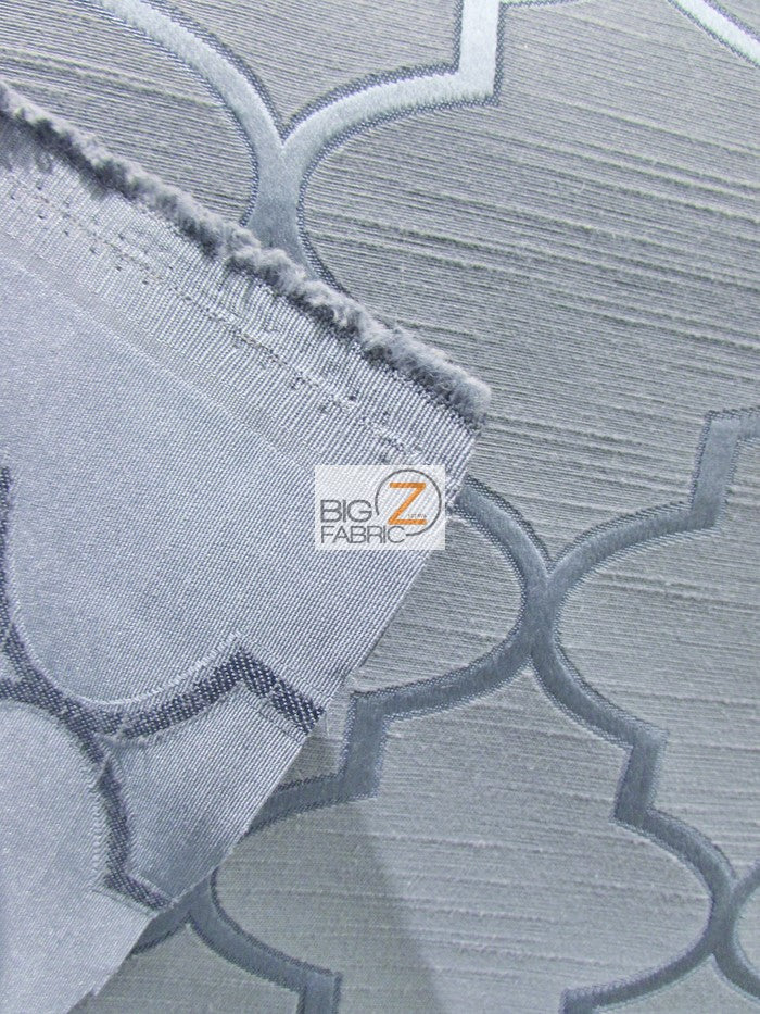 Persian Quatrefoil Upholstery Fabric / Malibu / Sold By The Yard - Image 2