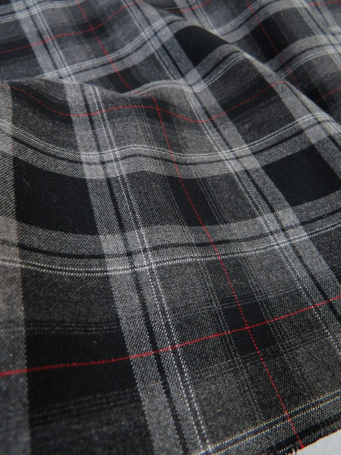 Plaid Stretch Shirting Fabric - Image 6
