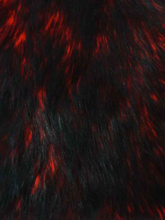 Poison Spike Shag Faux Fur Fabric / 15 Yard Bolt - Image 5