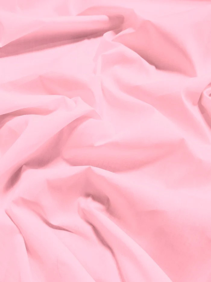 Poly Cotton Solid Fabric / Candy Pink / 100 Yard Bolt