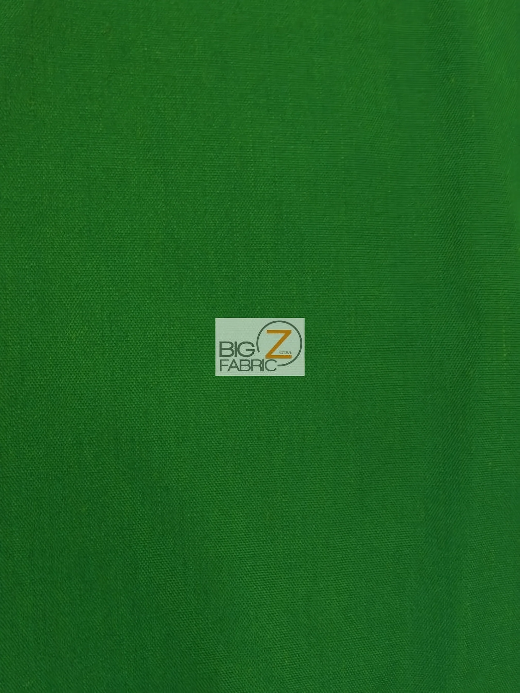 Poly Cotton Solid Fabric / Green / 30 Yard Bolt