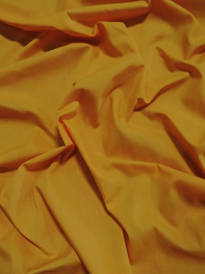 Poly Cotton Solid Fabric / Mustard / 30 Yard Bolt