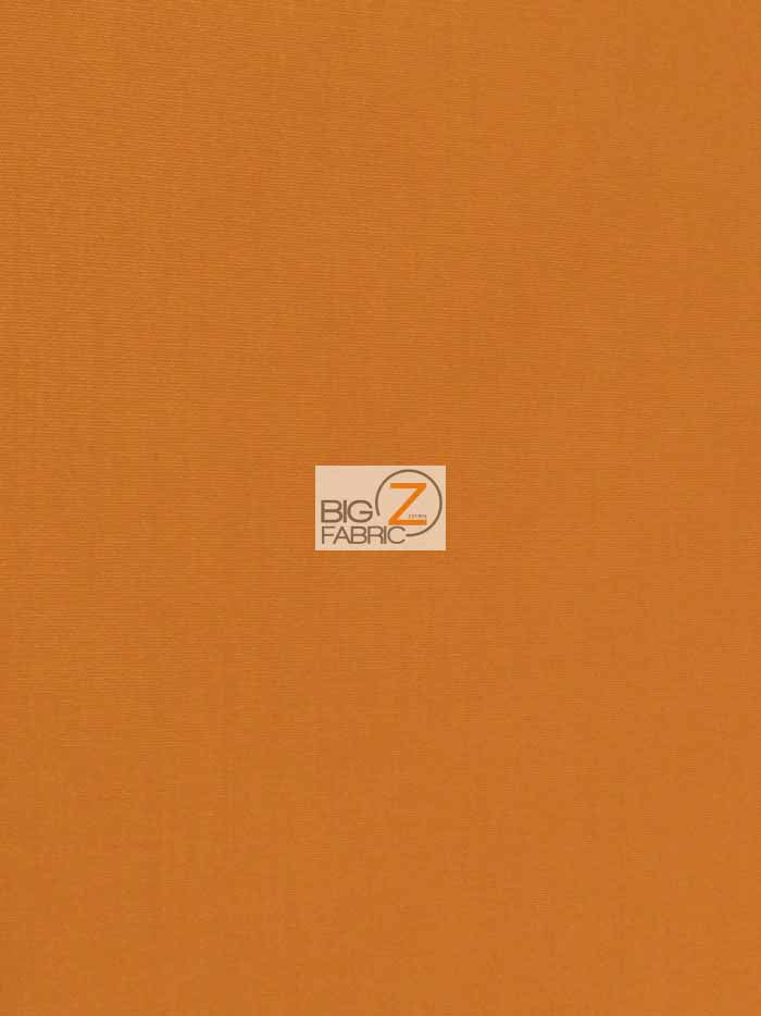 Poly Cotton Solid Fabric / Orange / 30 Yard Bolt