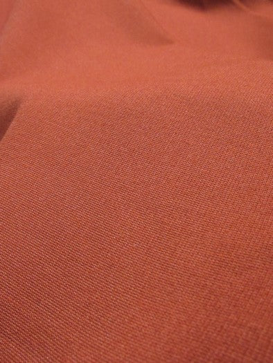 Ponte De Roma Jersey Knit Spandex Fabric / Red / Sold By The Yard - Image 3