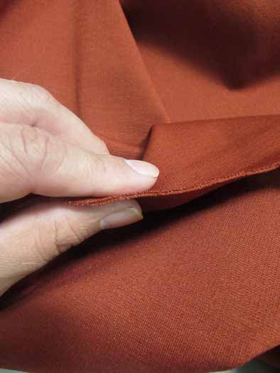 Ponte De Roma Jersey Knit Spandex Fabric / White / Sold By The Yard - Image 4