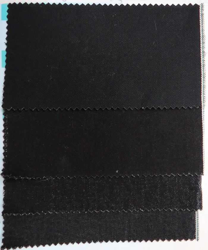 Premium Selvedge Denim Fabric – Black/Black / By The Yard - Image 4