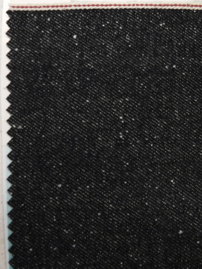 Premium Selvedge Denim Fabric – Speckle Indigo Blue / By the Yard - Image 3