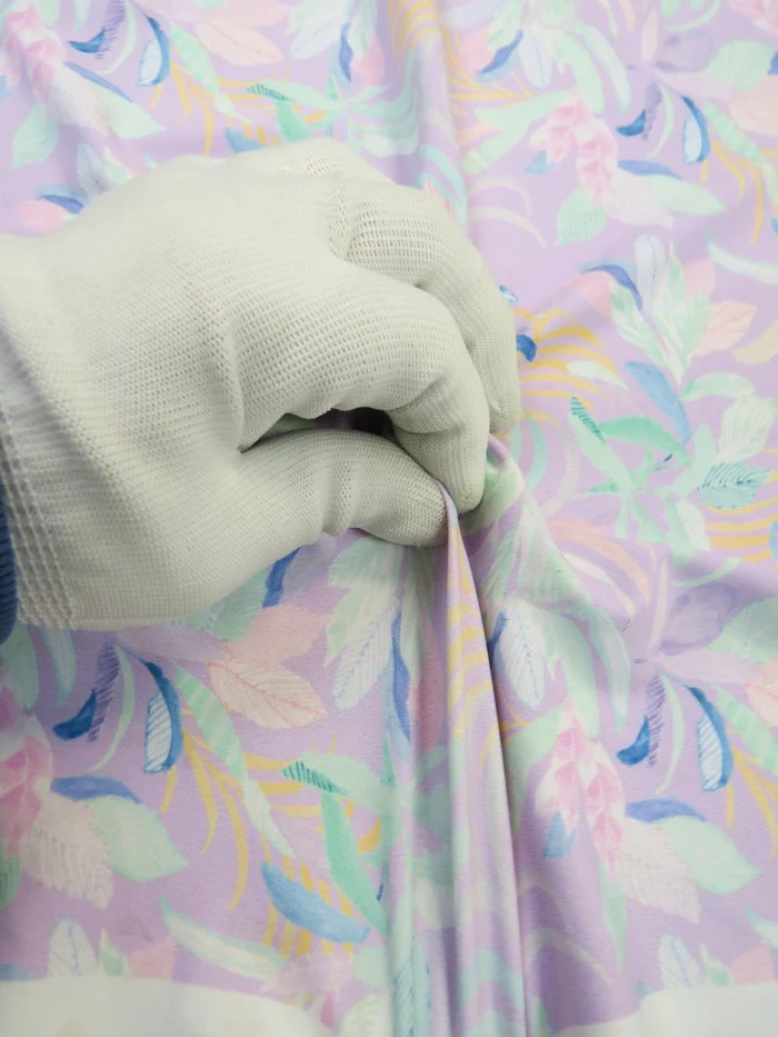Printed Spandex Fabric – Spring Lavender - Image 4