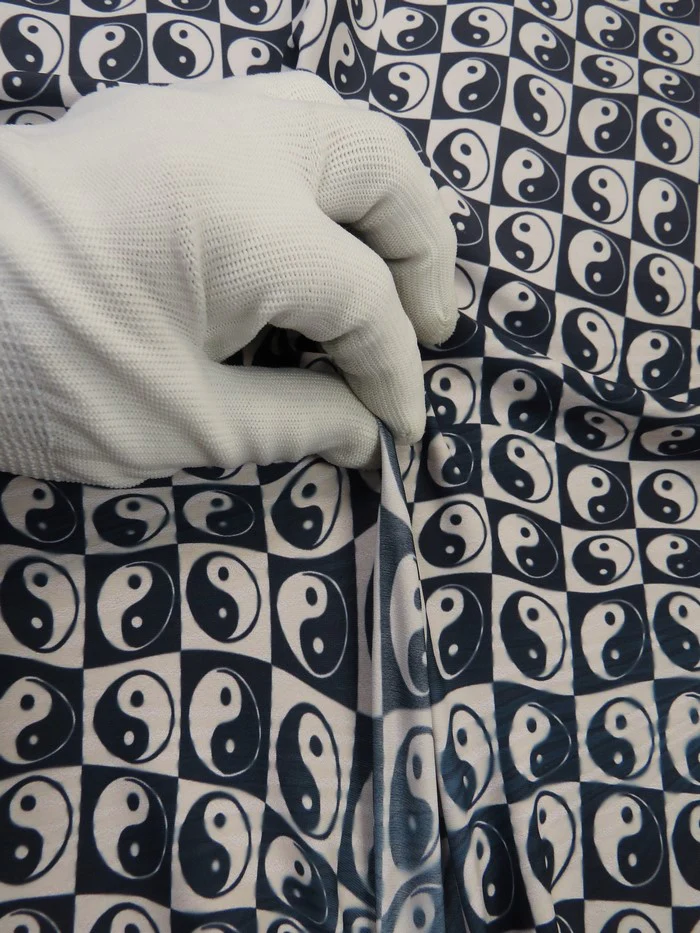 Printed Spandex Fabric – Ying & Yang - Image 4