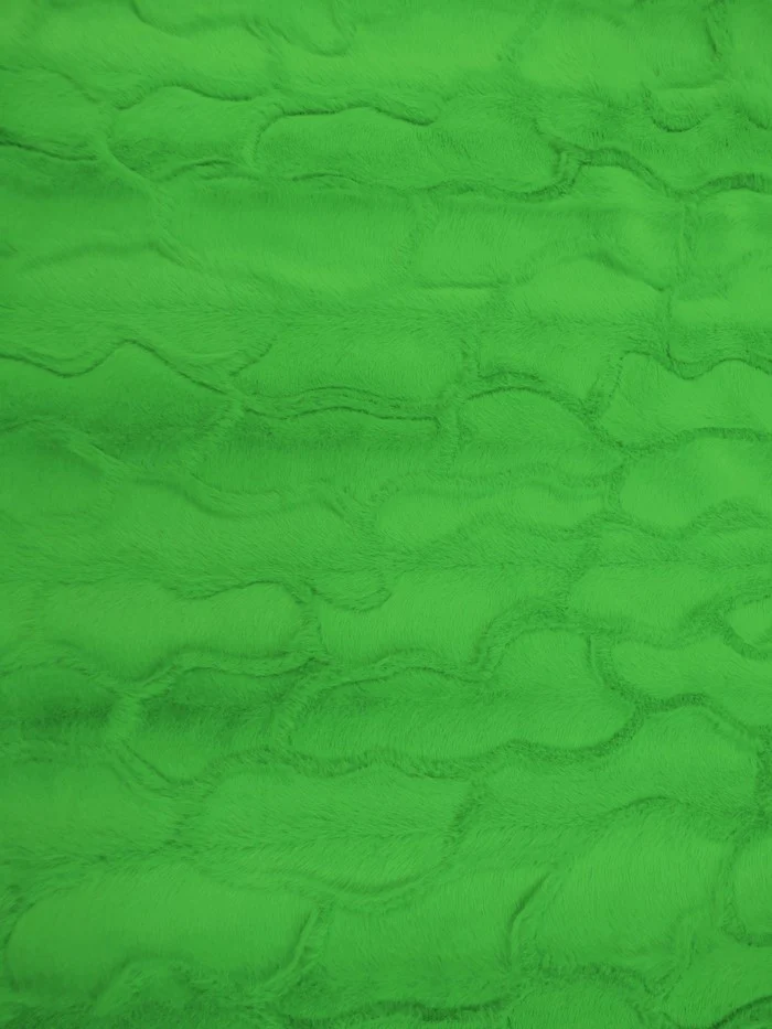 Bunny Rabbit Ultra Soft Snuggle Minky / Kelly Green - Image 2