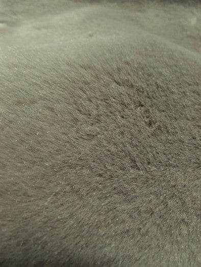 Rust Half Shag Faux Fur Fabric (Beaver)(Knit Backing) / Sold By The Yard (Secon Quality Goods) - Image 3