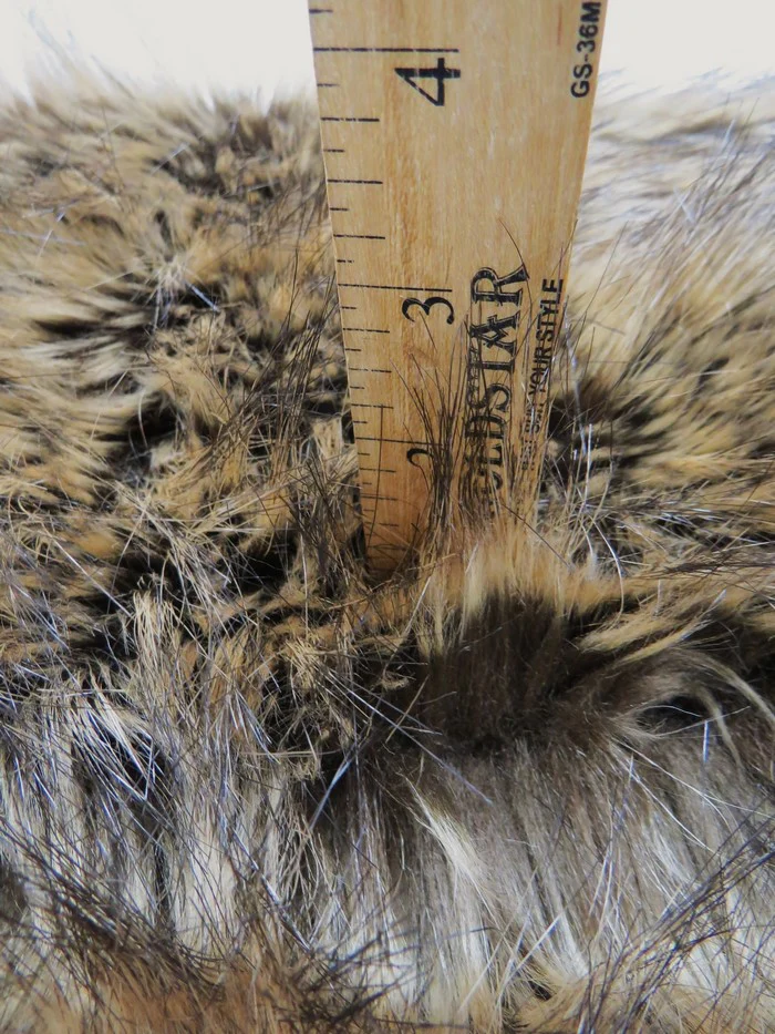 Sahara Fox Animal Short Pile Faux Fur / Sold By The Yard - Image 6