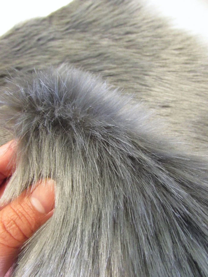 Short Shag Faux Fur Fabric / Brown / Sold By The Yard (Closeout) - Image 2