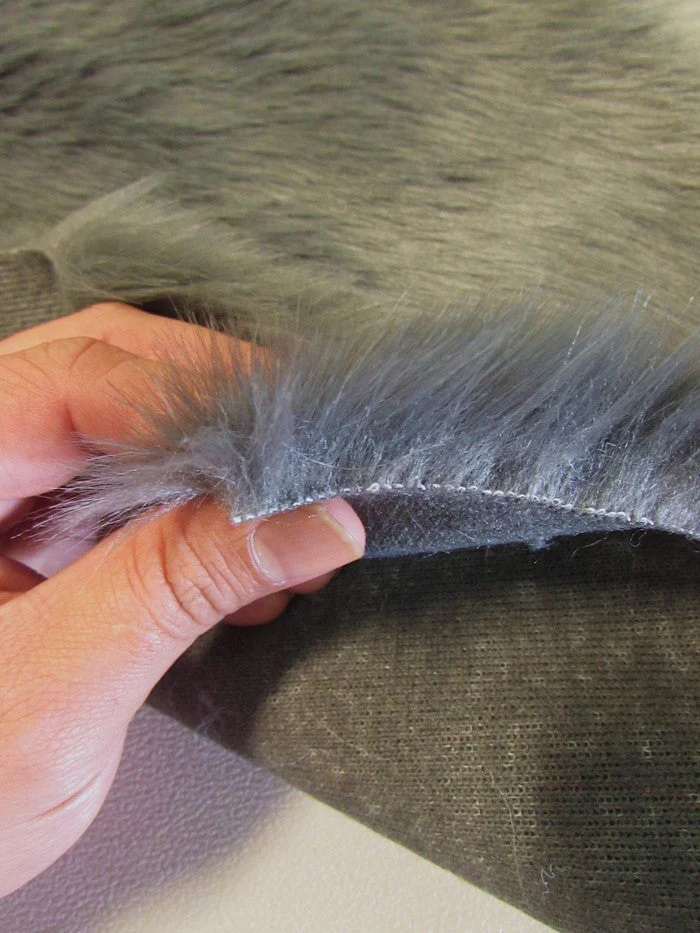 Short Shag Faux Fur Fabric / Brown / Sold By The Yard (Closeout) - Image 3