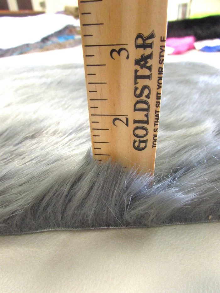 Short Shag Faux Fur Fabric / Brown / Sold By The Yard (Closeout) - Image 4