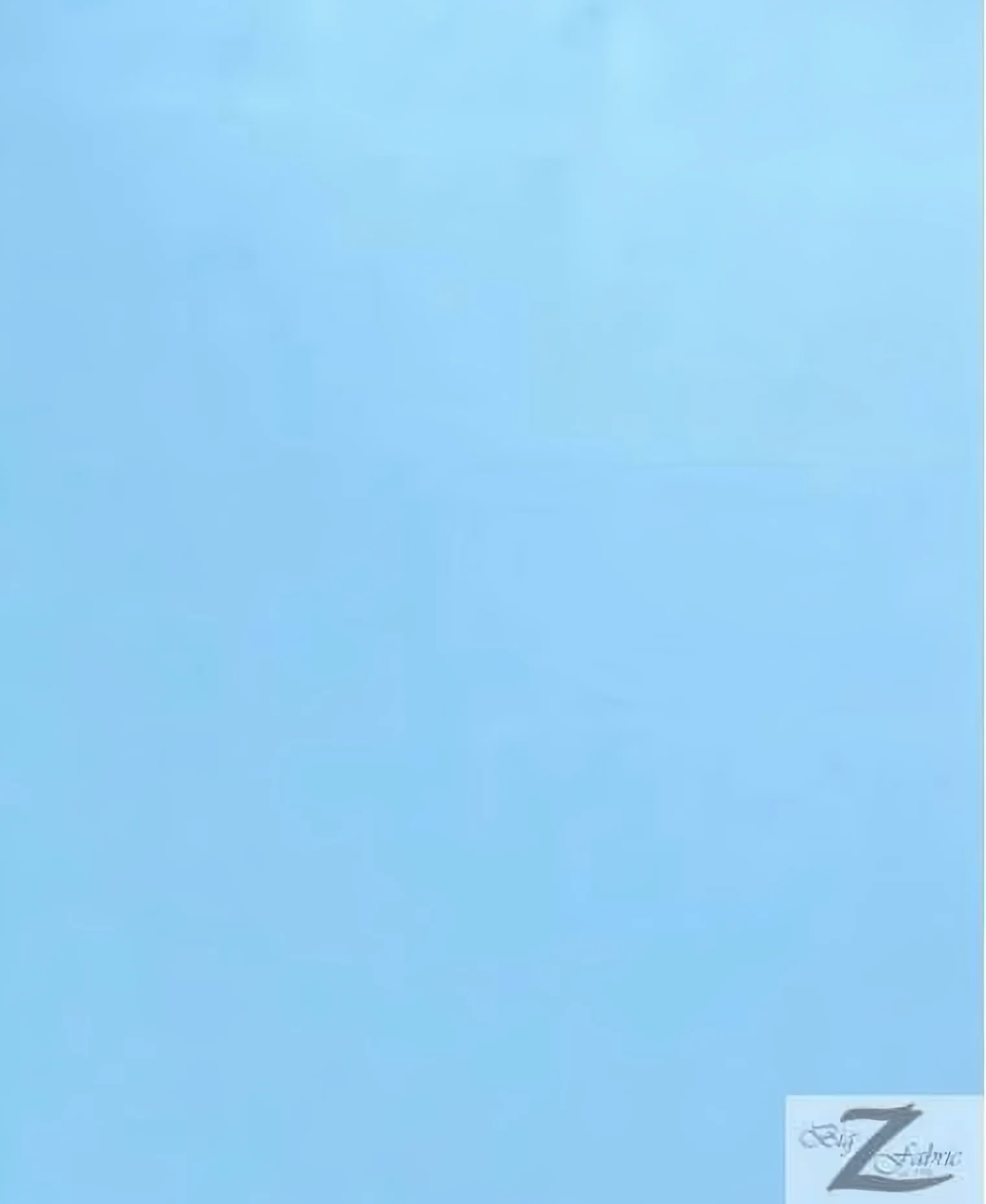Solid All-Purpose 120" Poly Poplin Fabric / Light Blue / 60 Yard Roll