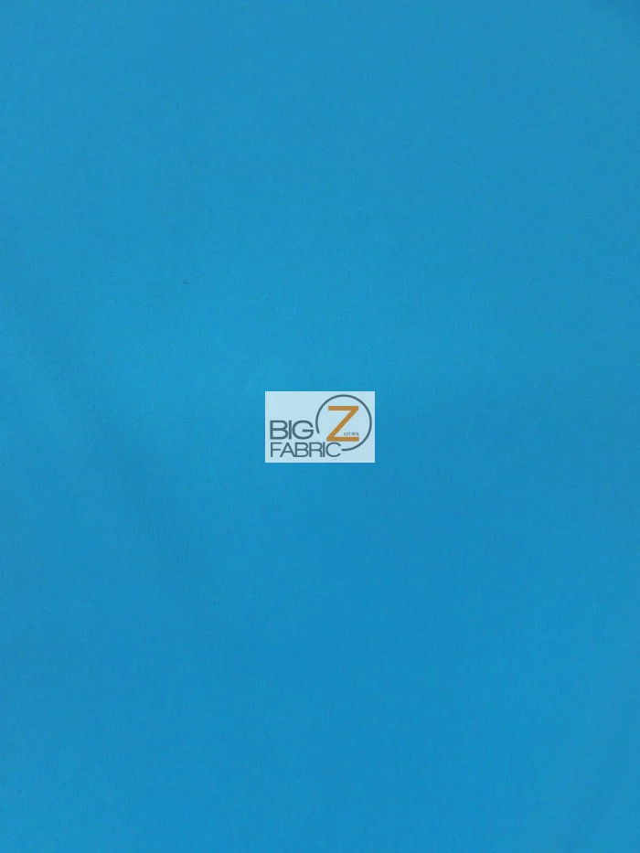 Solid Canvas Outdoor Anti-UV Waterproof Fabric / Aqua / 60 Yard Roll