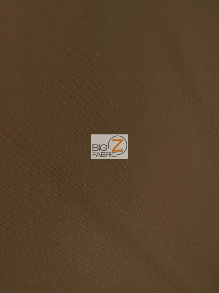 Solid Canvas Outdoor Anti-UV Waterproof Fabric / Brown / 20 Yard Roll