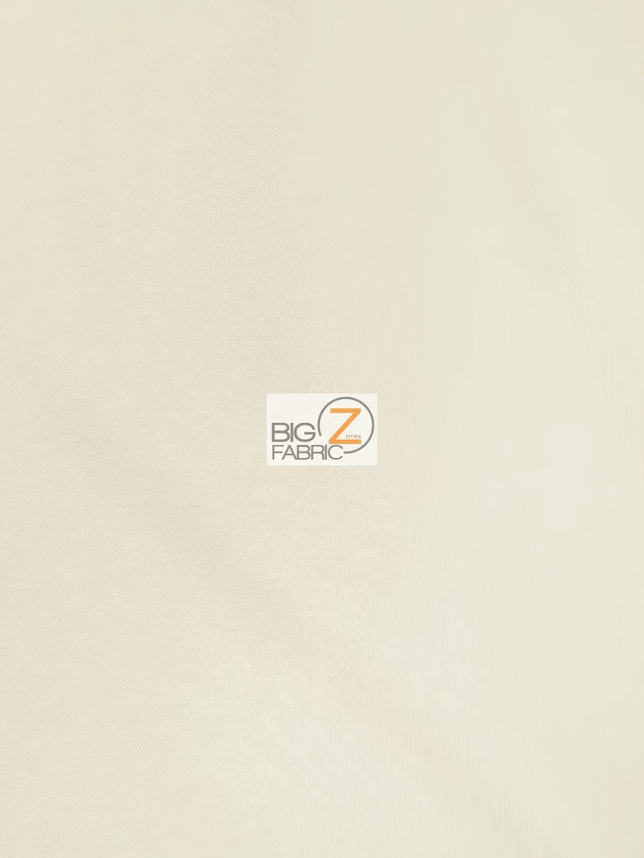 Solid Canvas Outdoor Anti-UV Waterproof Fabric / Ivory / 40 Yard Roll