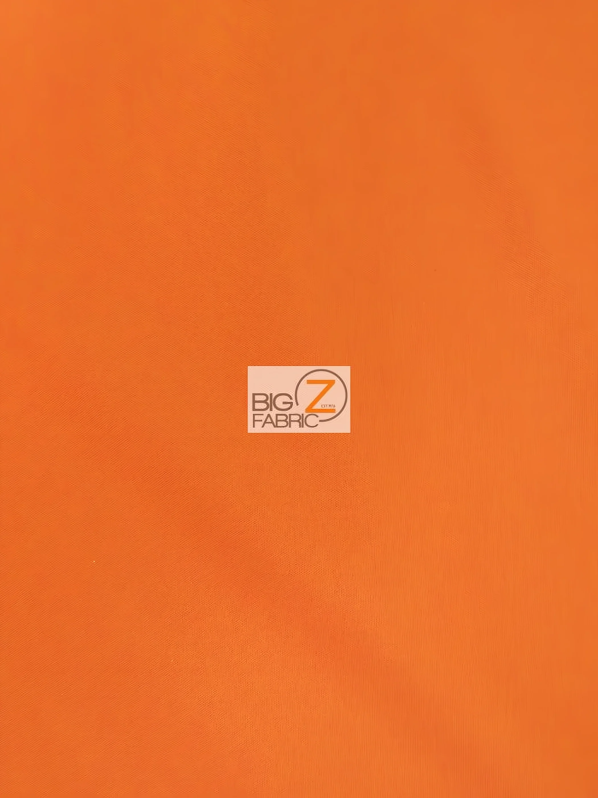 Solid Canvas Outdoor Anti-UV Waterproof Fabric / Orange / 60 Yard Roll
