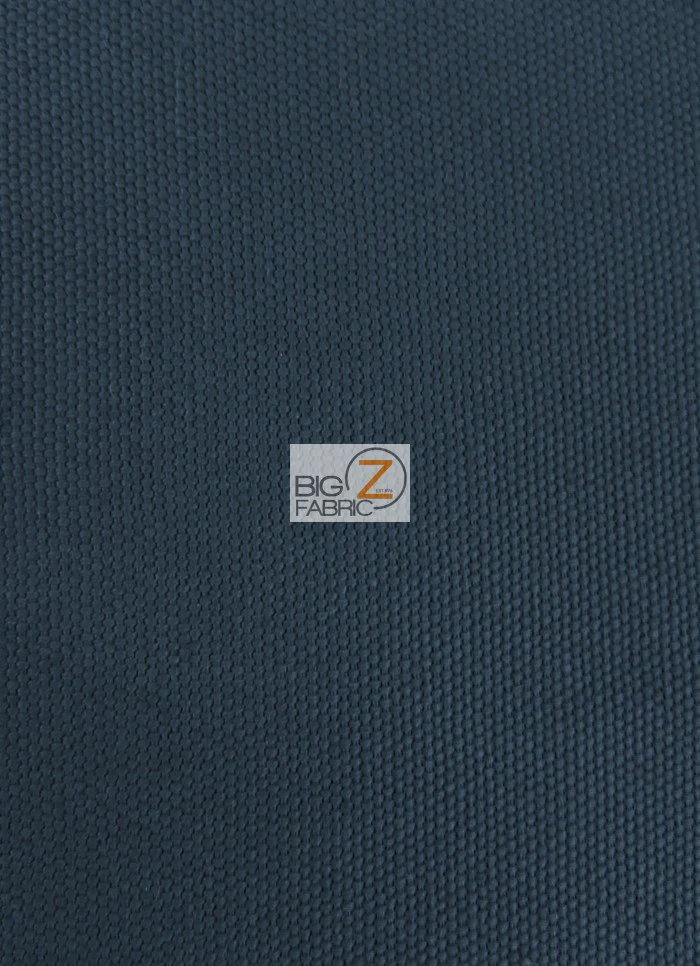 Solid Cotton Duck Canvas Fabric / Navy Blue / Sold By The Yard