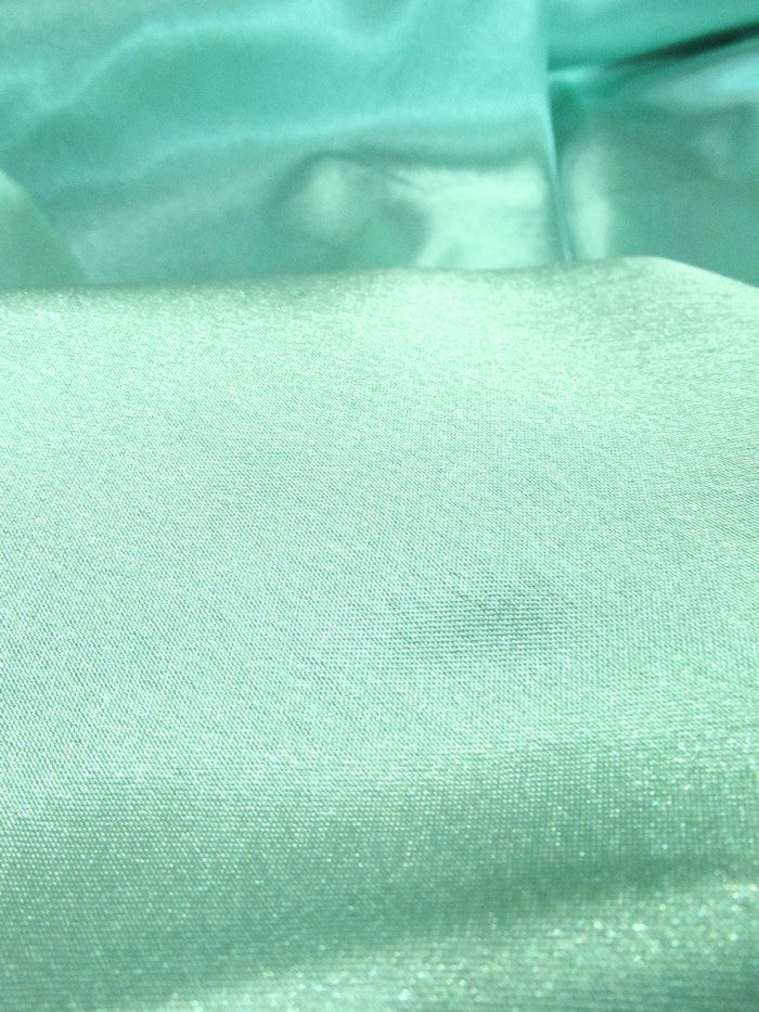 Solid Crepe Back Satin Fabric / Mint / Sold By The Yard - Image 2