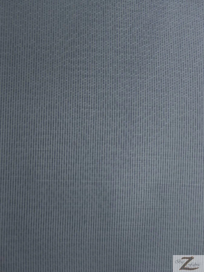 Solid Crystal Organza Fabric - 100 Yard Bolt - Black