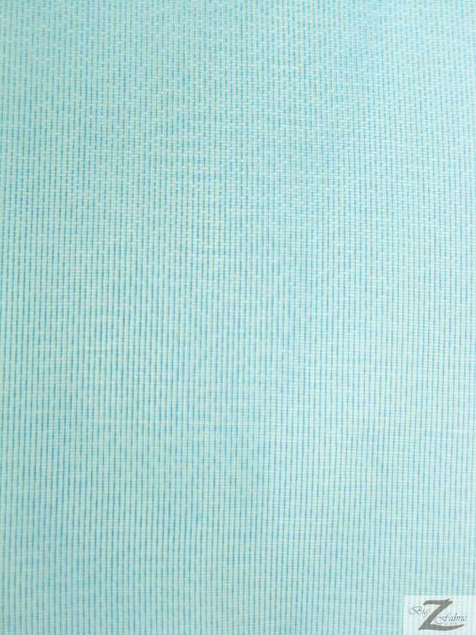 Solid Crystal Organza Fabric - 100 Yard Bolt - Blue