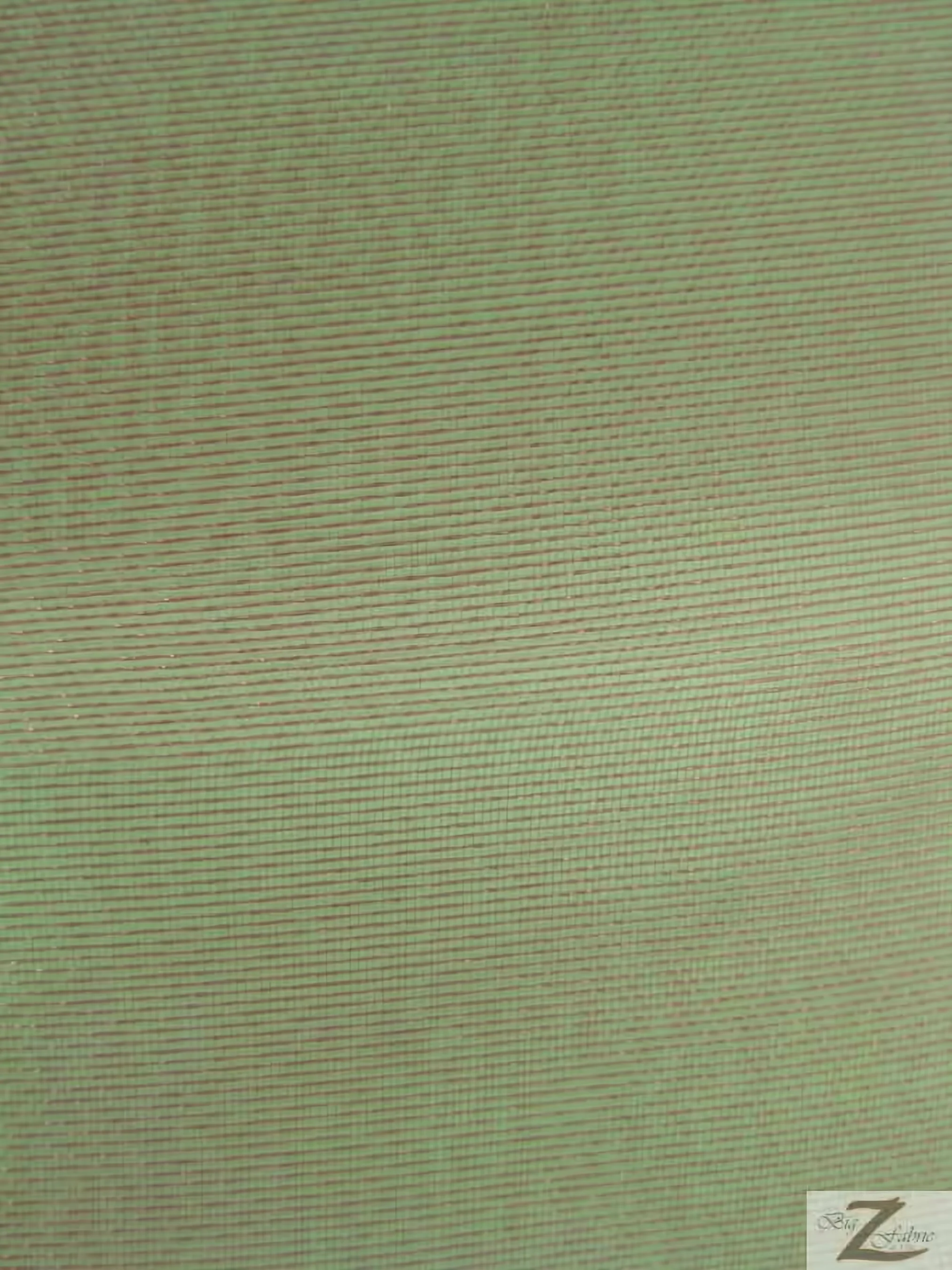 Solid Crystal Organza Fabric - 100 Yard Bolt - Olive