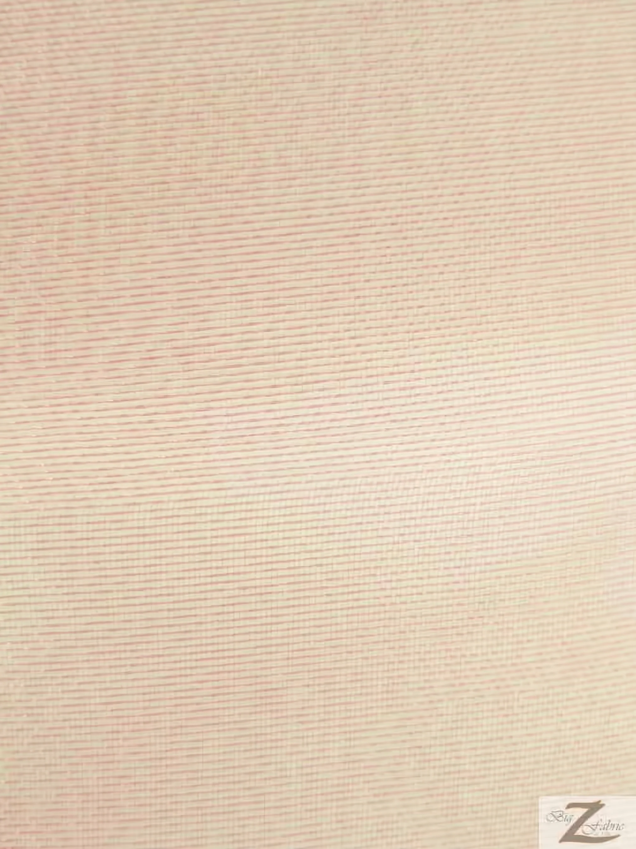 Solid Crystal Organza Fabric - 100 Yard Bolt - Peach