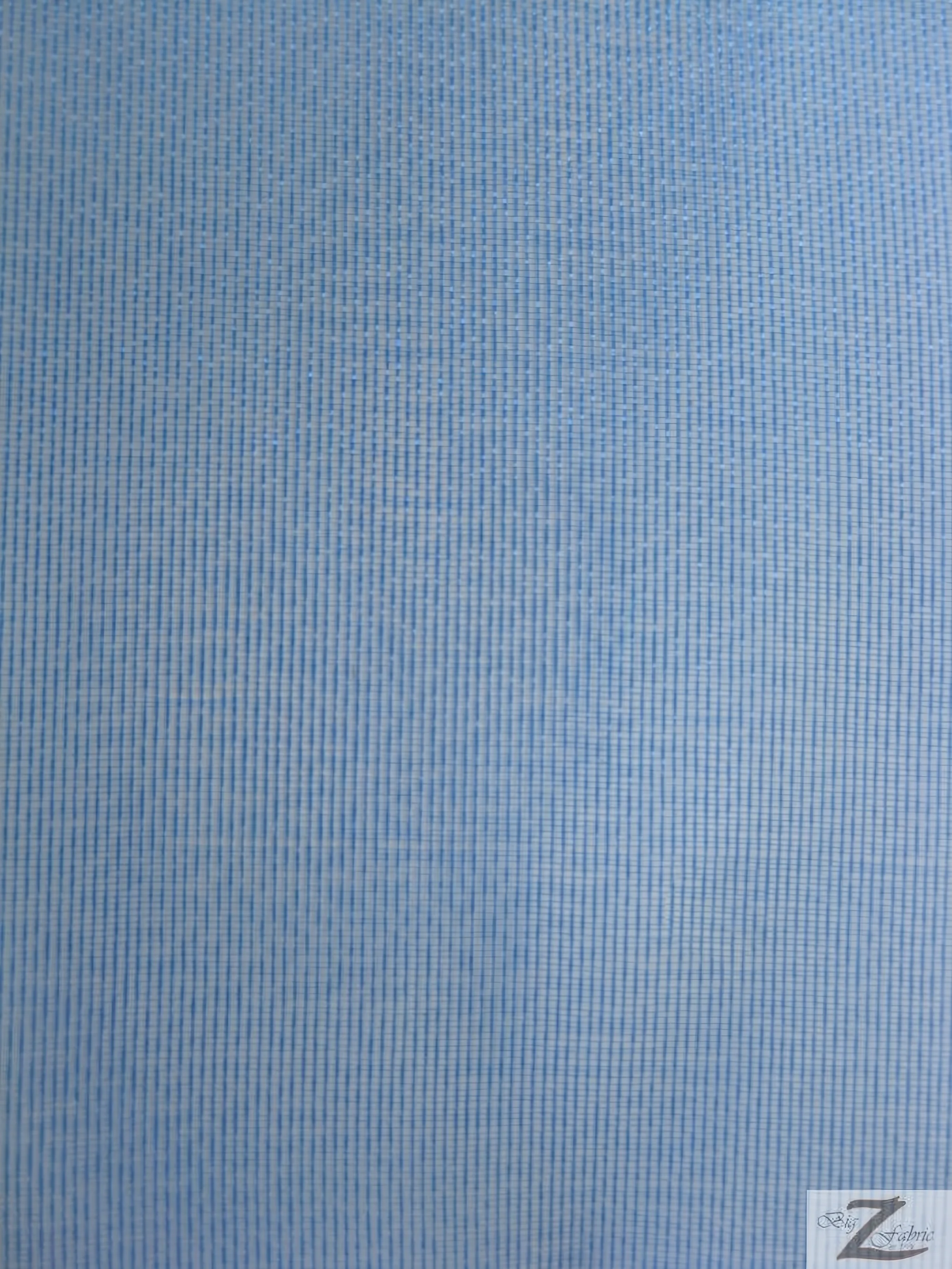 Solid Crystal Organza Fabric - 100 Yard Bolt - Royal