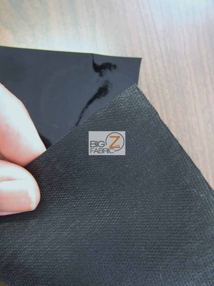 Solid Fetish Wet Glossy Upholstery Leather Vinyl Fabric / Brown / By The Roll - 25 Yards - Image 2