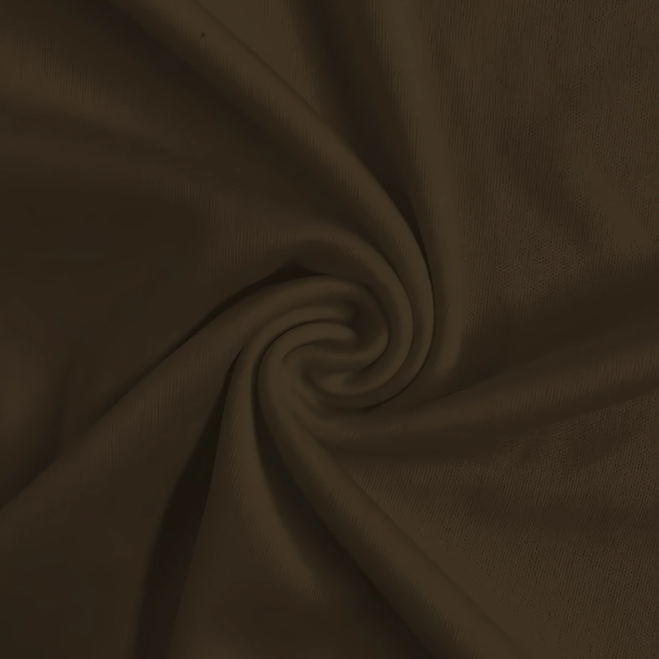 Solid Polyester Interlock Knit Fabric / Brown / Sold By The Yard