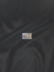 Solid Polyester Taffeta 58"/60" Fabric / Black / Sold By The Yard - Image 2
