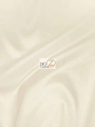 Solid Polyester Taffeta 58"/60" Fabric / Ivory / Sold By The Yard - Image 6