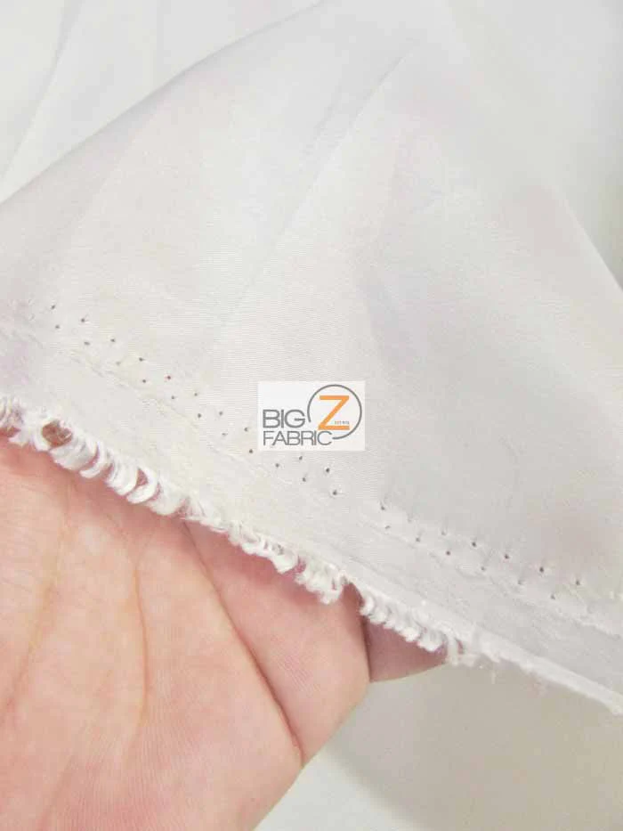 Solid Polyester Taffeta 58"/60" Fabric / Orange / Sold By The Yard - Image 3