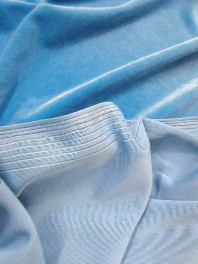 Stretch Velvet Velour Spandex 360 Grams Costume Fabric / Purple / Sold By The Yard - Image 4