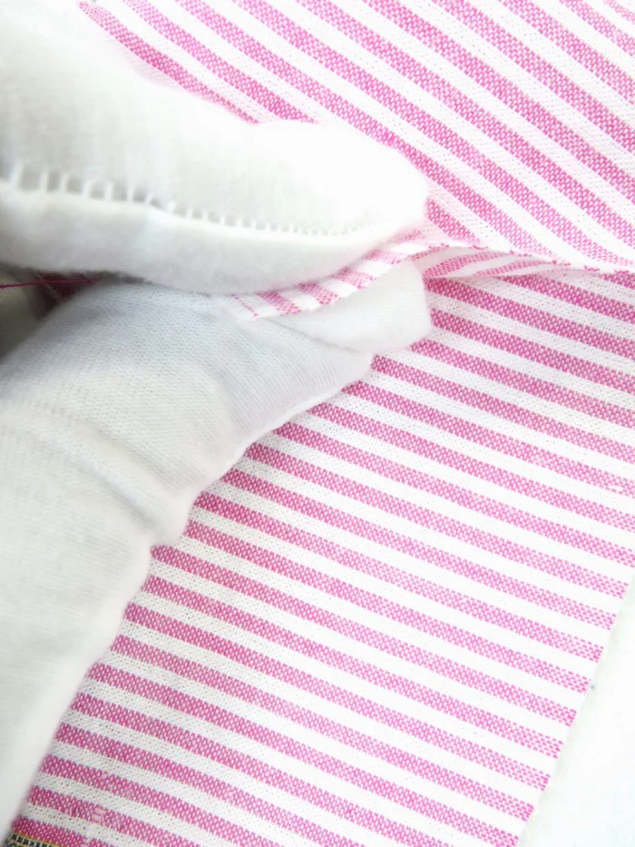 Striped 1/16th Seersucker Cotton Fabric - Image 4