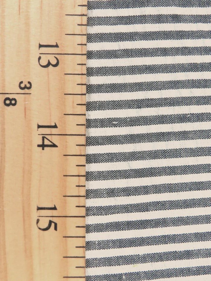 Striped 1/8th" Seersucker Cotton Fabric - Image 9