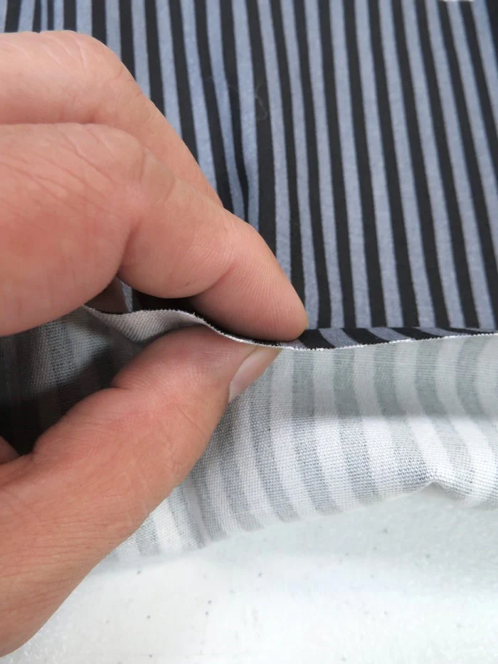 Striped Stretch Twill Fabric - Image 5