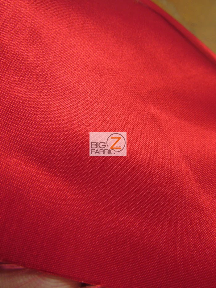 Super Heavy Solid Japanese Satin Fabric / Black / Sold By The Yard - Image 2