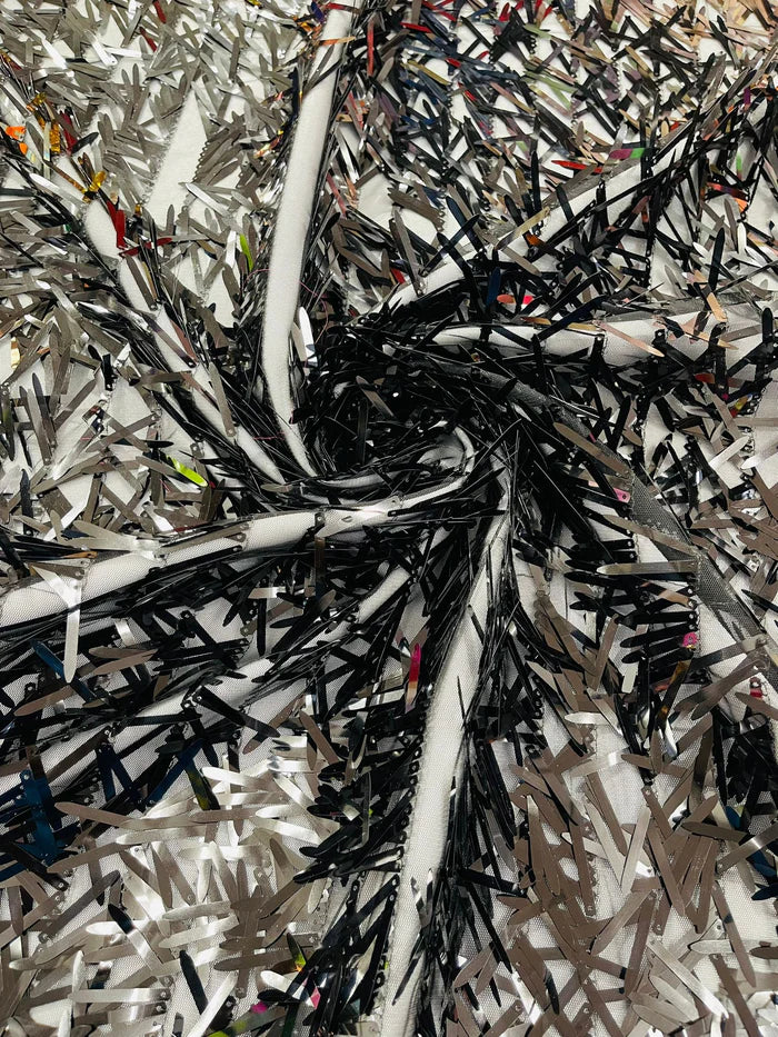 Sword Sequin Mesh Fabric (By The Yard) - Image 26