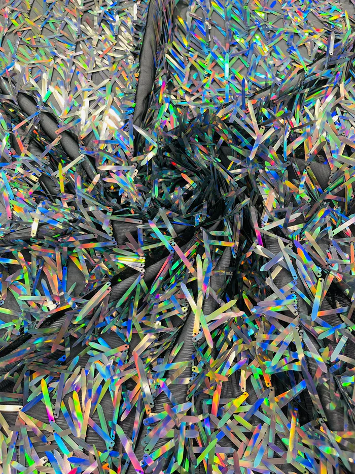 Sword Sequin Mesh Fabric (By The Yard) - Image 27