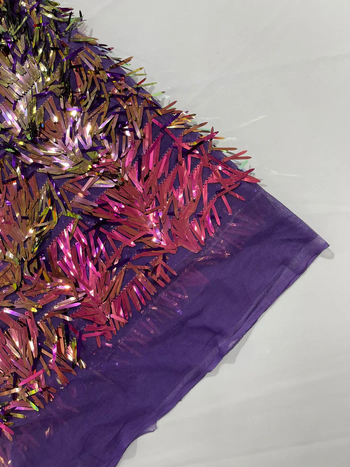 Sword Sequin Mesh Fabric (By The Yard) - Image 38