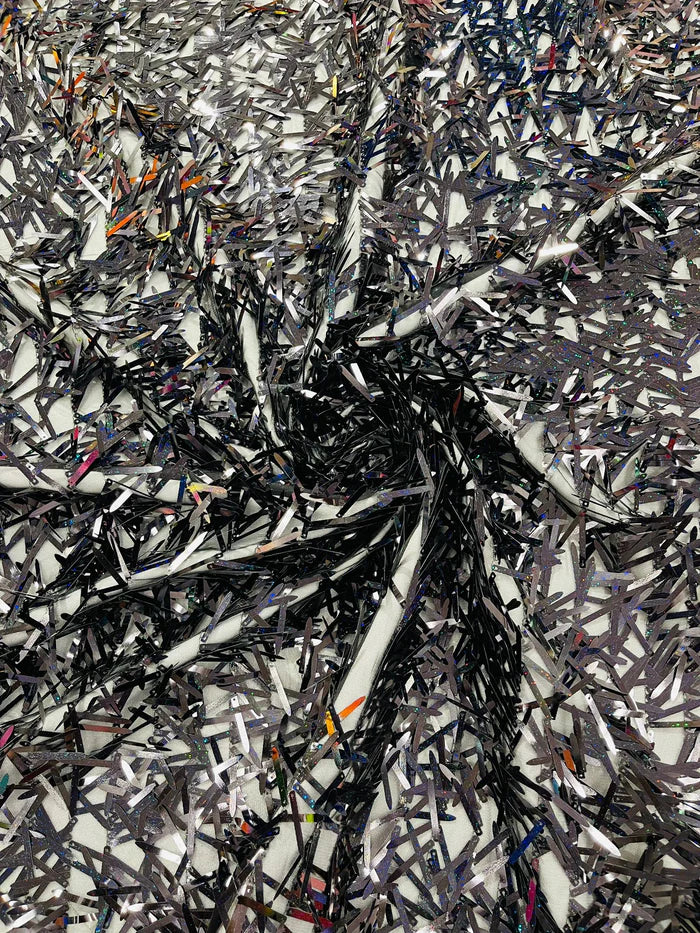 Sword Sequin Mesh Fabric (By The Yard) - Image 4
