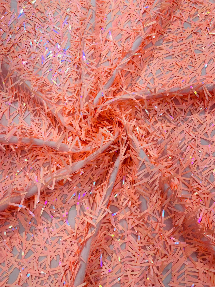 Sword Sequin Mesh Fabric (By The Yard) - Image 43